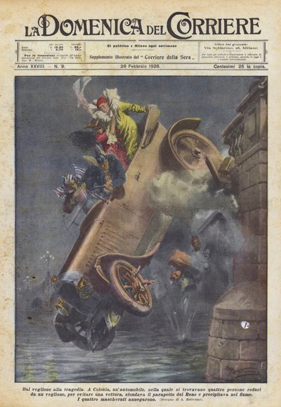 Del baile a la tragedia de Achille Beltrame